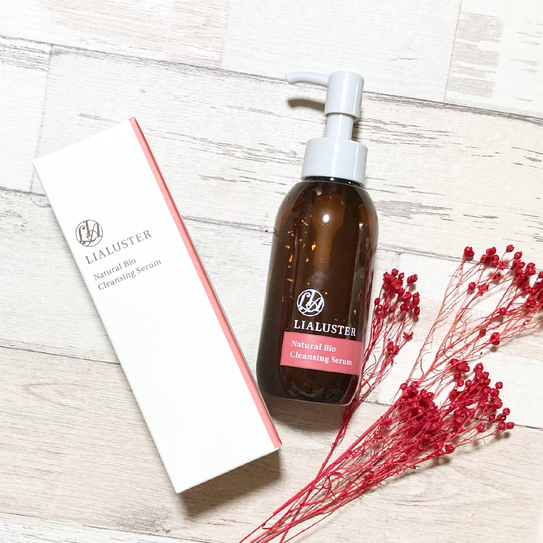 LIALUSTER Natural Bio Cleansing Serum - クレンジング・メイク落とし