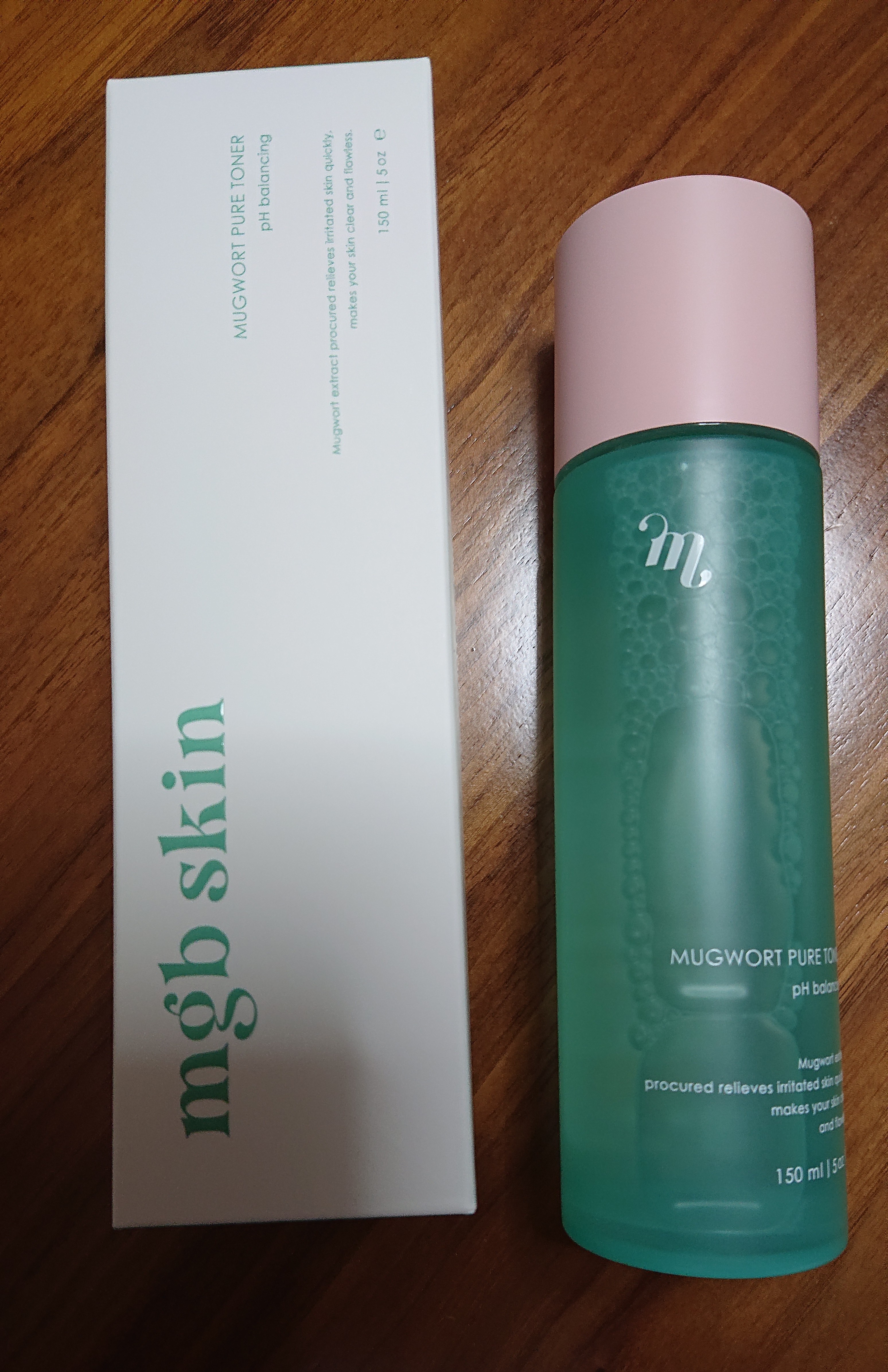 MEGOOD BEAUTY / mgb skin MUGWORT PURE TONERの口コミ写真（by