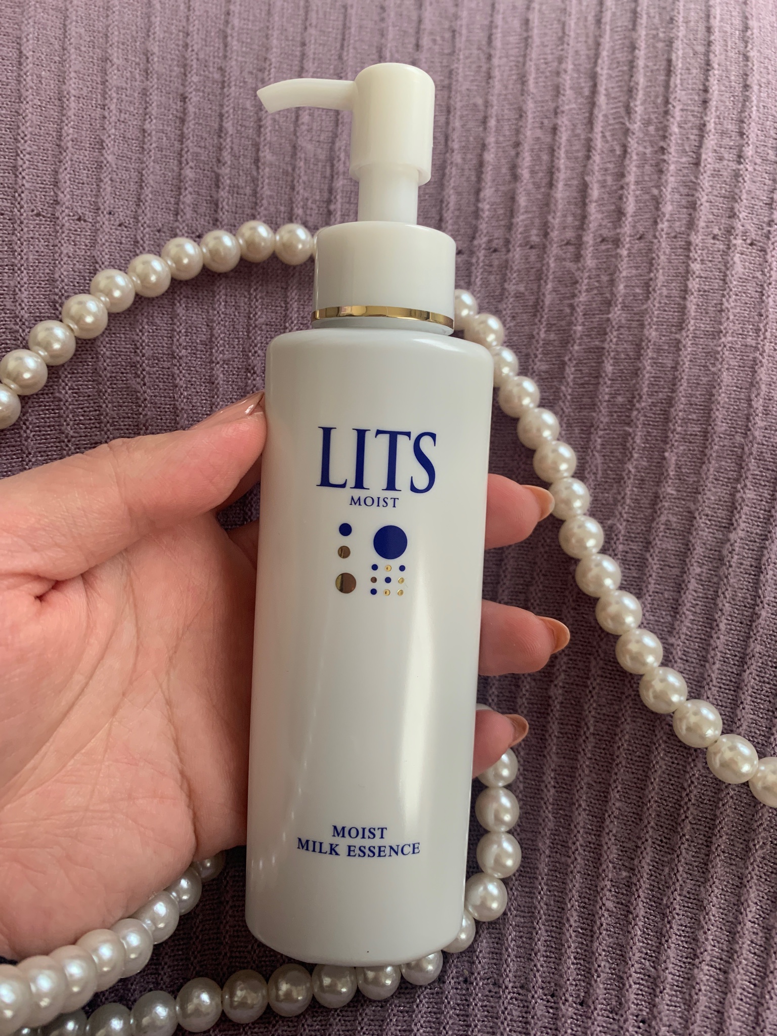 LITS リッツ モイスト ミルクエッセンス(美容液＆乳液) 3本 - 乳液・ミルク