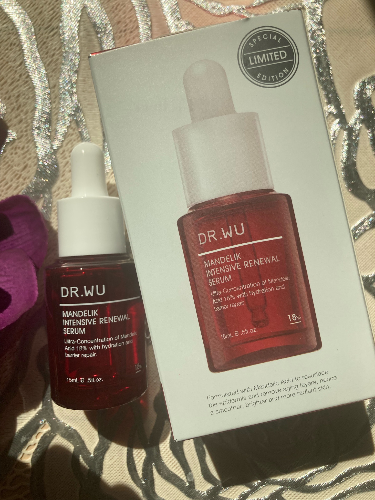 DR.WU / マンデリック インテンシブ18%セラムの公式商品情報