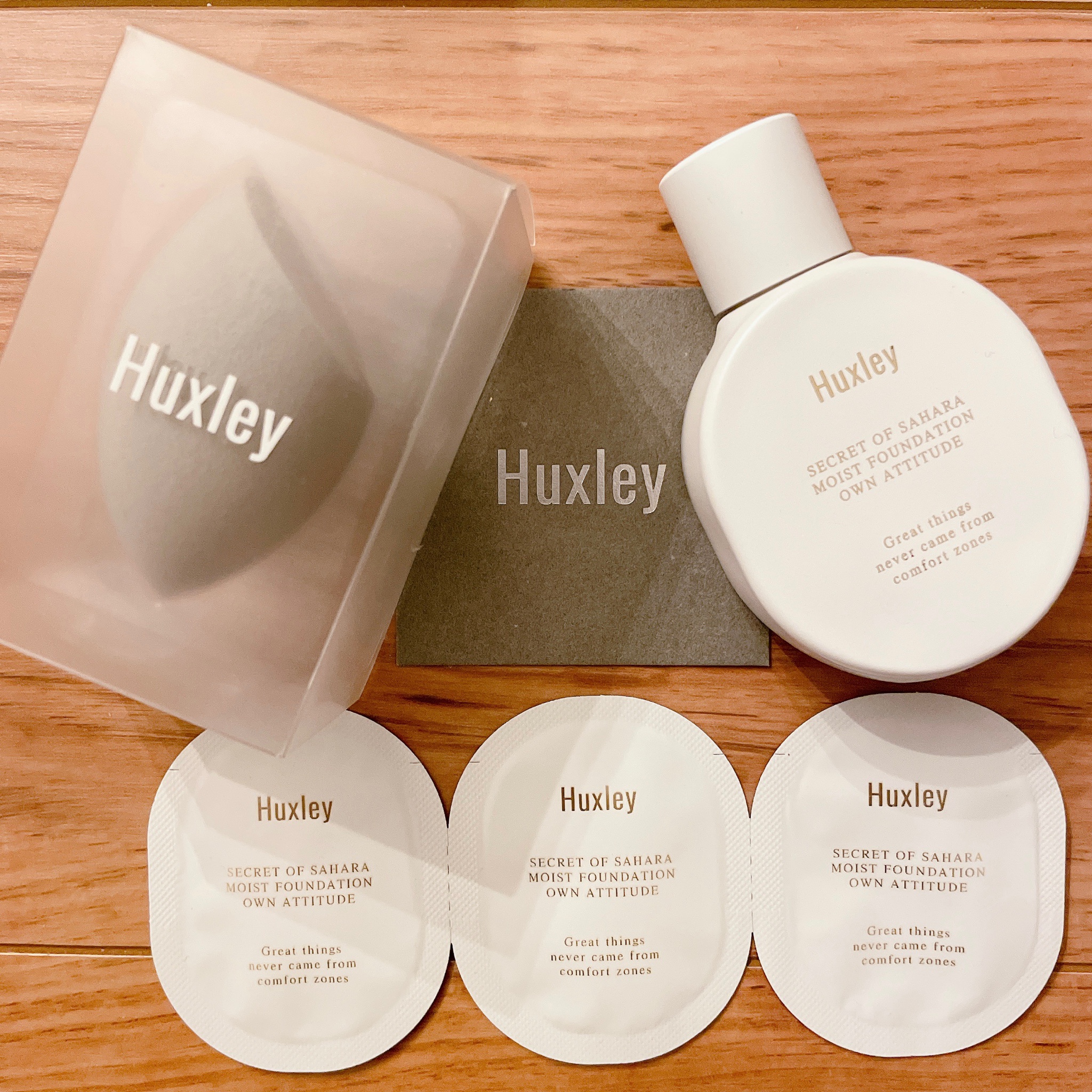 huxley トップ ファンデーション