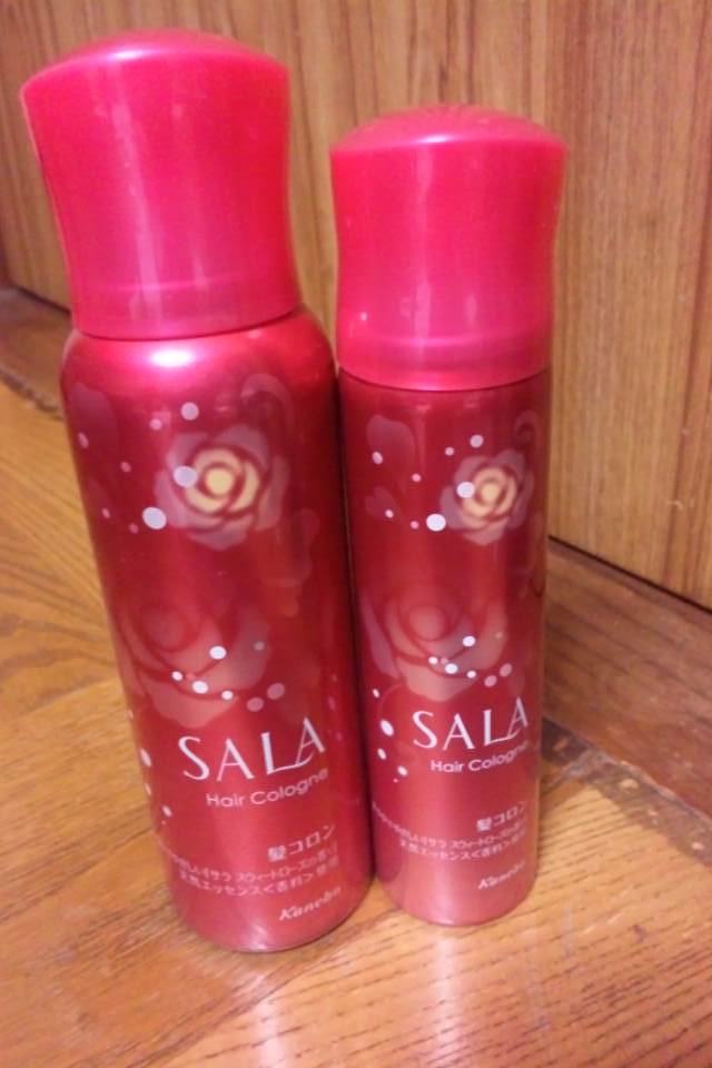 Sala サラ 髪コロンb サラ スウィートローズの香り の口コミ写真 By Krekoさん 1枚目 美容 化粧品情報はアットコスメ