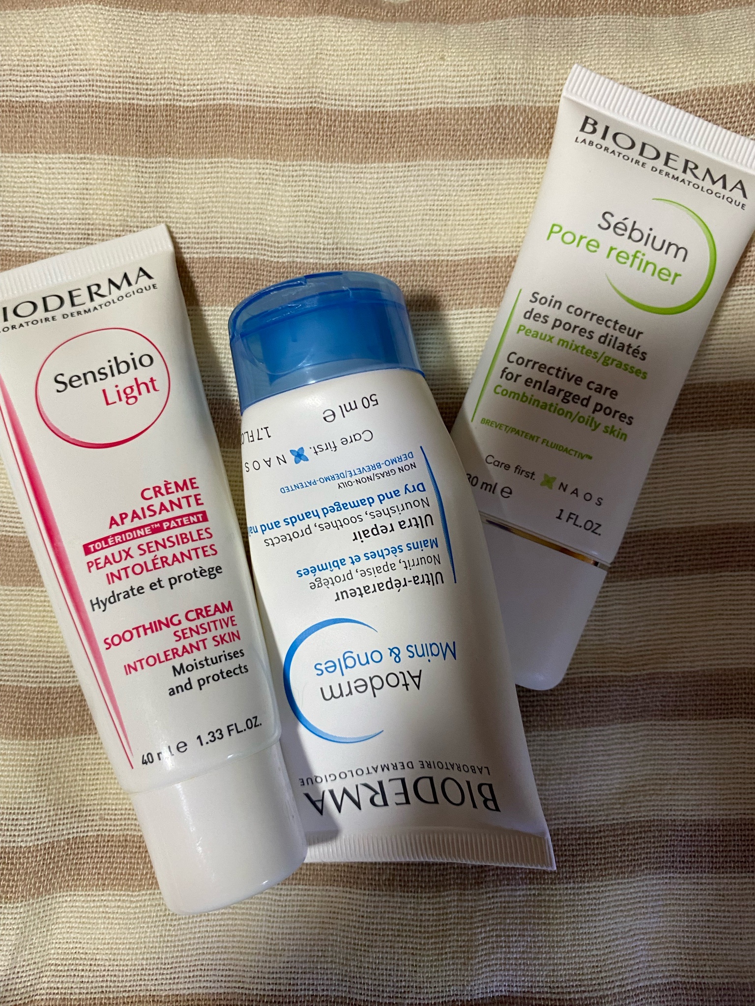 一部予約販売中】 ❤️BIODERMA Atoderm ハンドクリーム リップ