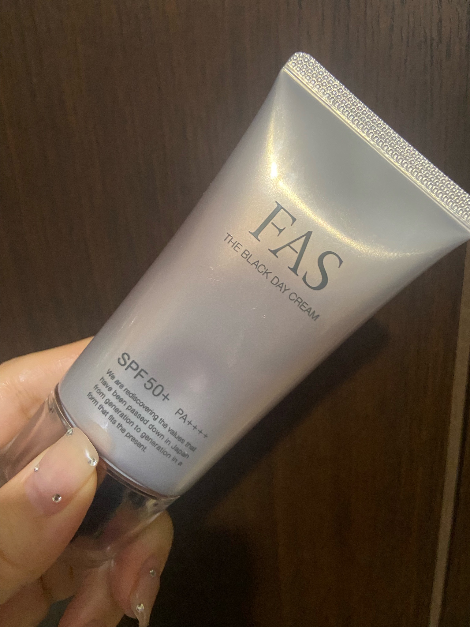 FAS THE BLACK DAY CREAM | 発酵科学スキンケア FAS