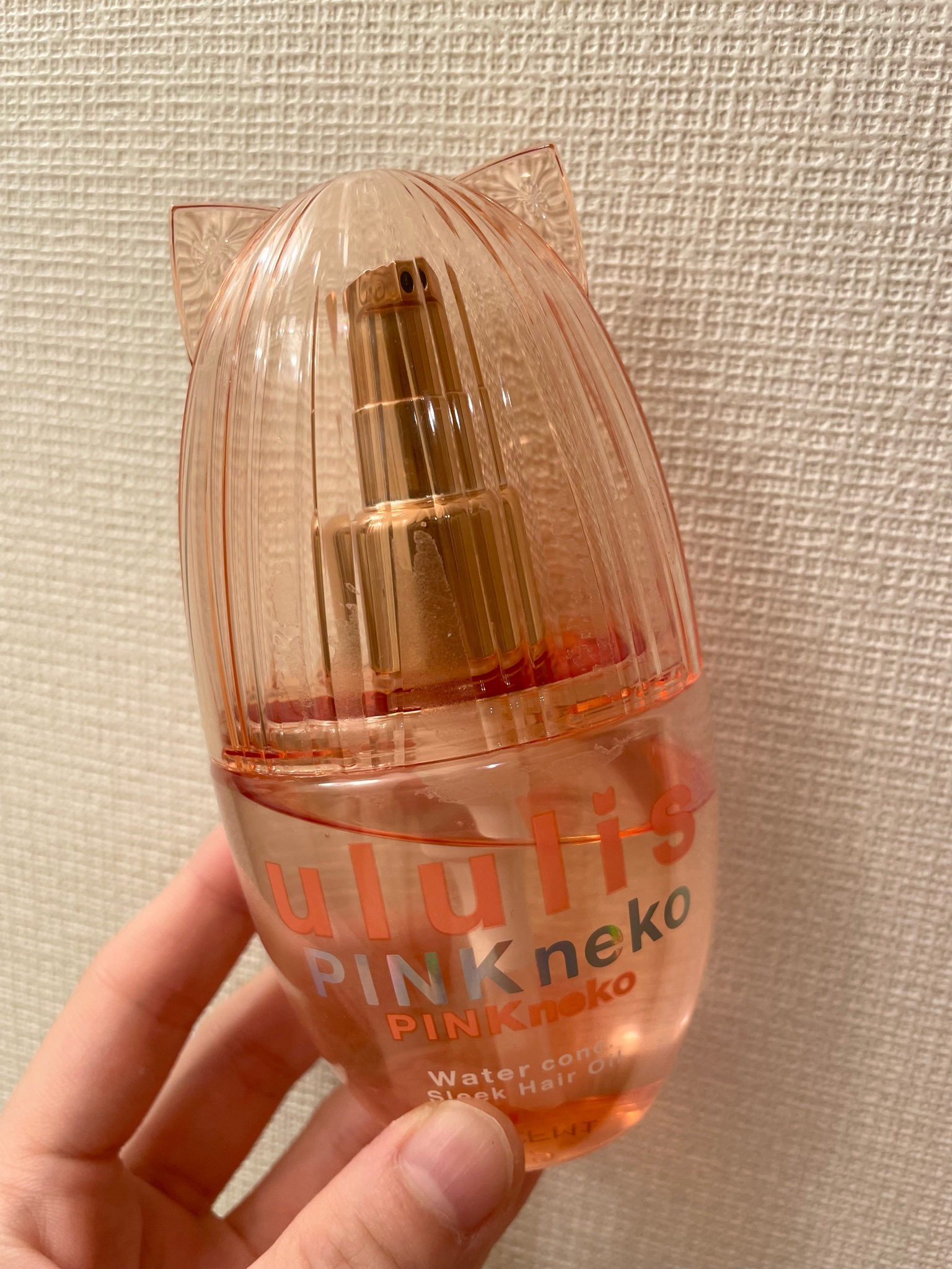 ululis / ウルリス ピンクネコ ウォーターコンク スリーク ヘアオイル