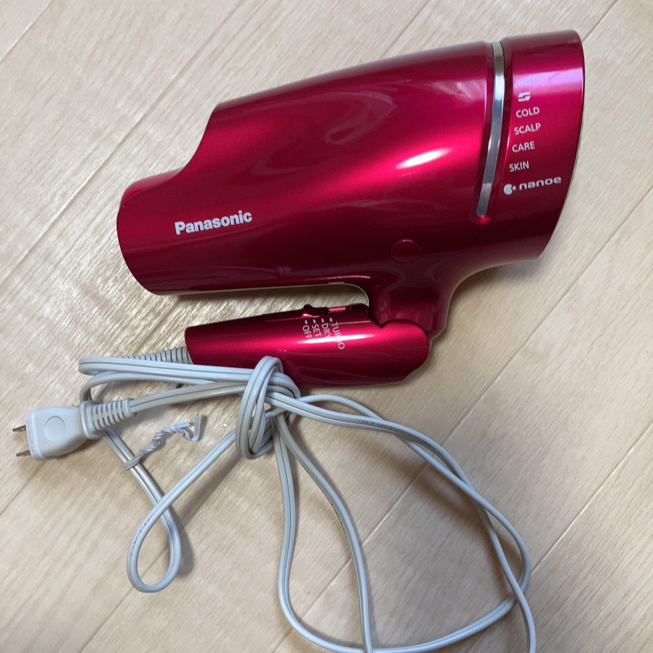 日本販売店 Panasonic ヘアードライヤー ナノケア EH-CNA9E-PN