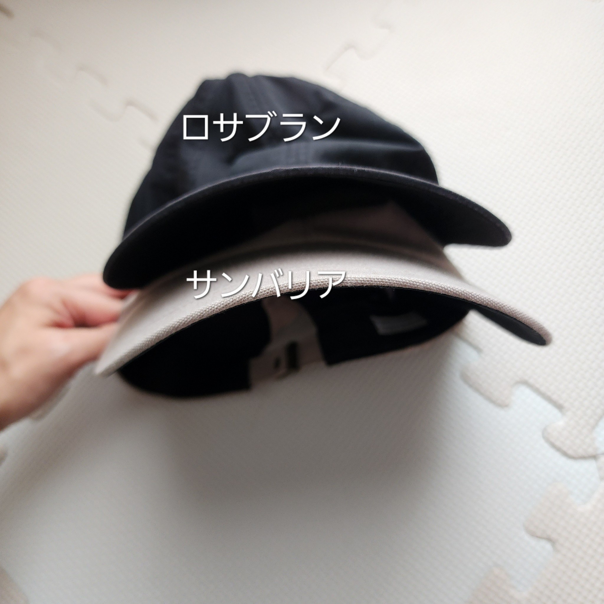 キャップ｜完全遮光帽子｜サンバリア100 | 完全遮光日傘