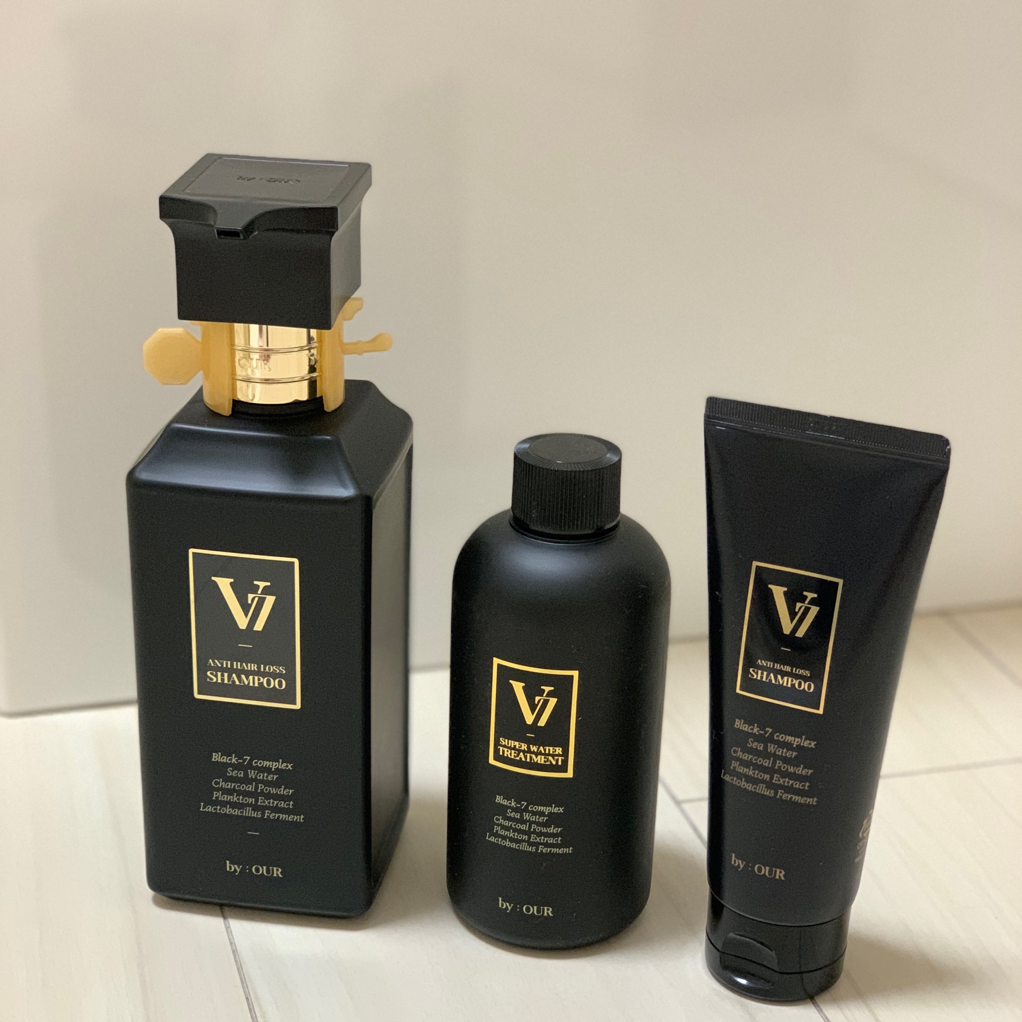 定番スタイル by:OUR バイアウア V7 アンチヘアロスシャンプー 100ml