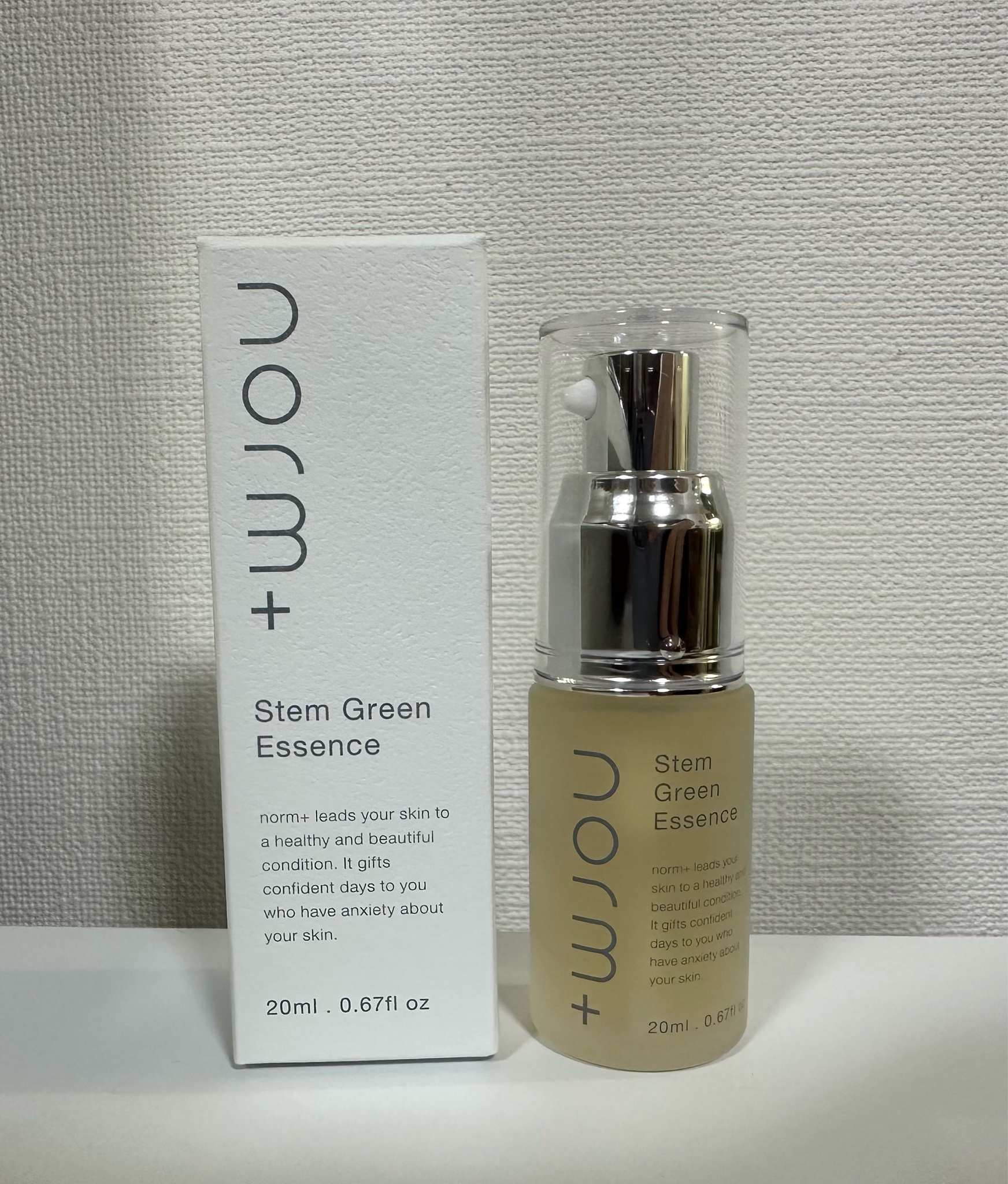 早割クーポン！ 【専用】norm+ Stem Green Essence 2本 美容液 