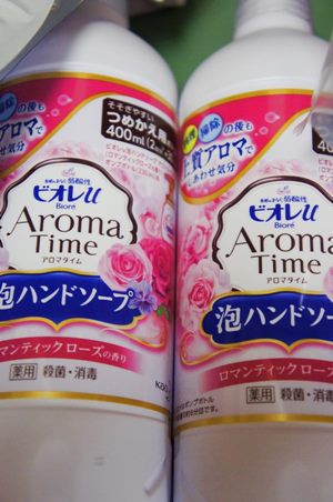 ビオレu / アロマタイム 泡ハンドソープ ロマンティックローズの