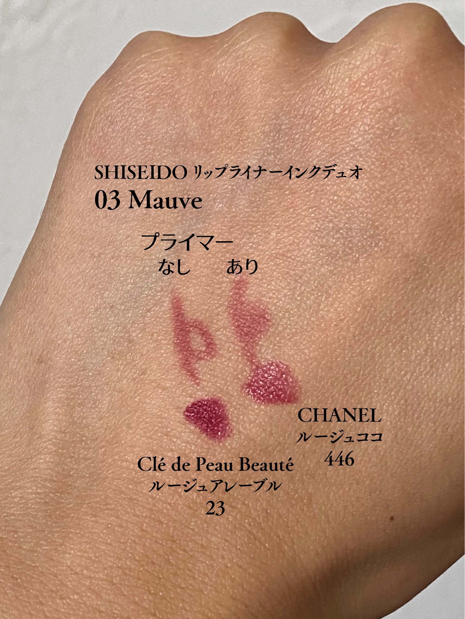 SHISEIDO / リップライナーインクデュオ 03の公式商品情報｜美容