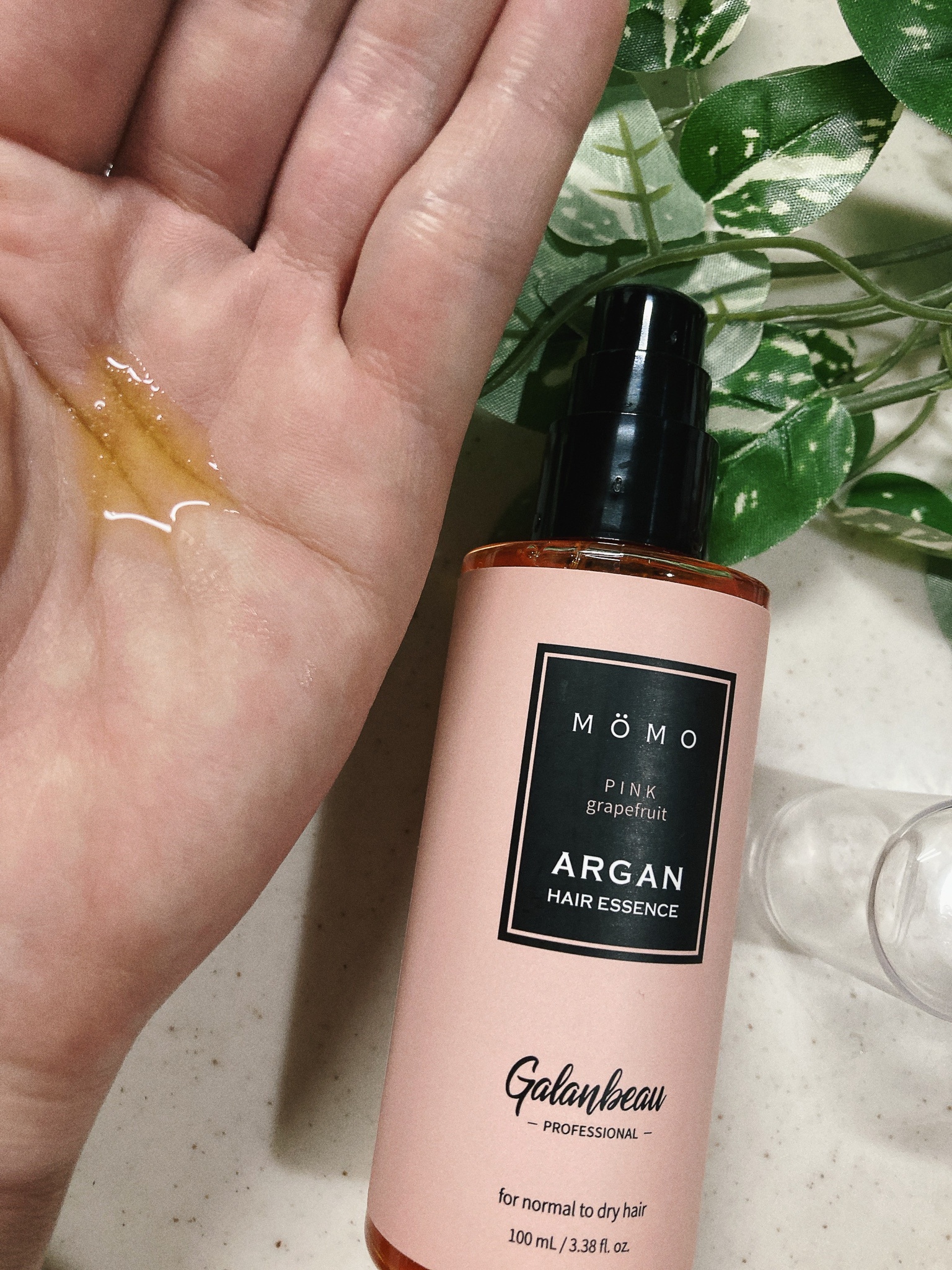 Galanbeau / Momo Argan Hair Essence Pink Grapefruitの商品