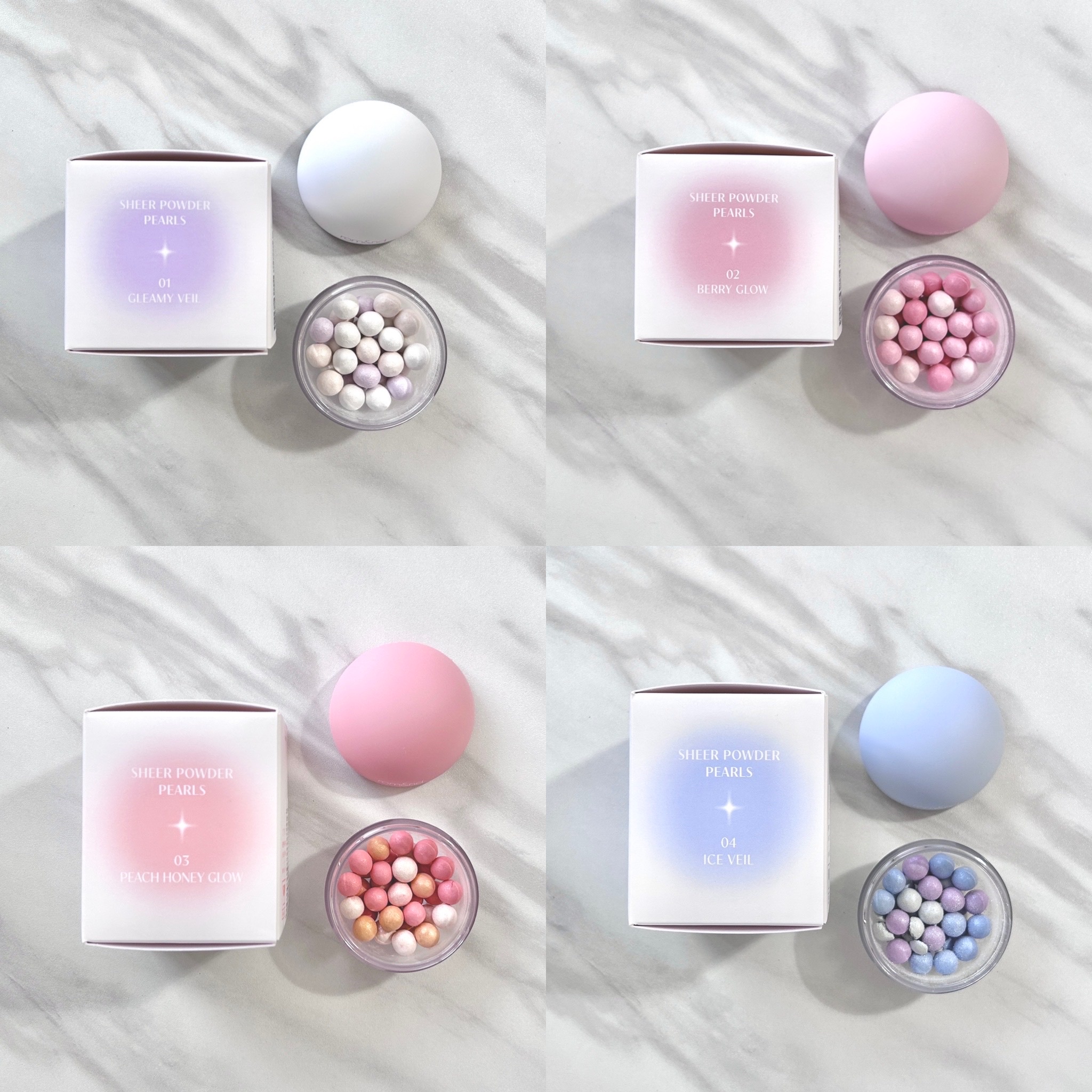 rom&nd / シアーパールパウダー 01 グリーミーベールの公式商品