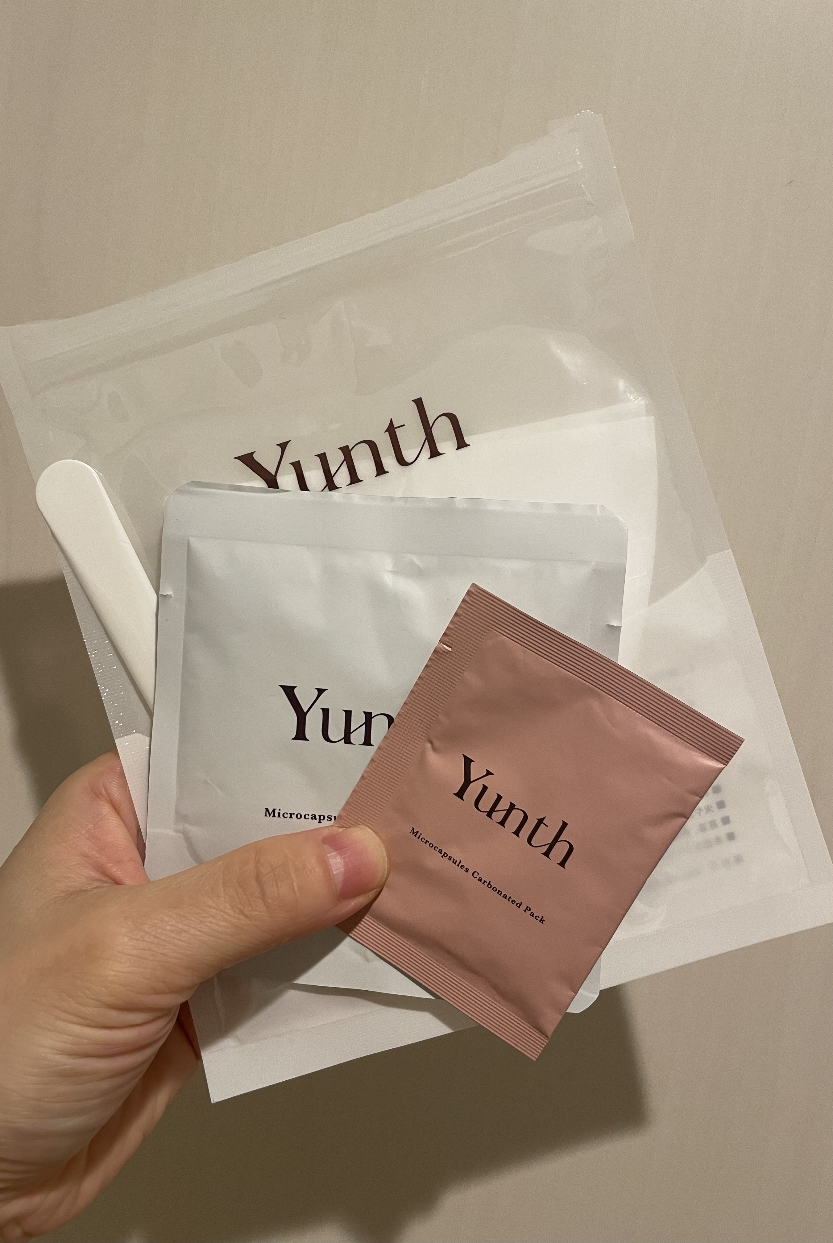 Yunth / マイクロカプセル炭酸パック 3回分の公式商品情報｜美容