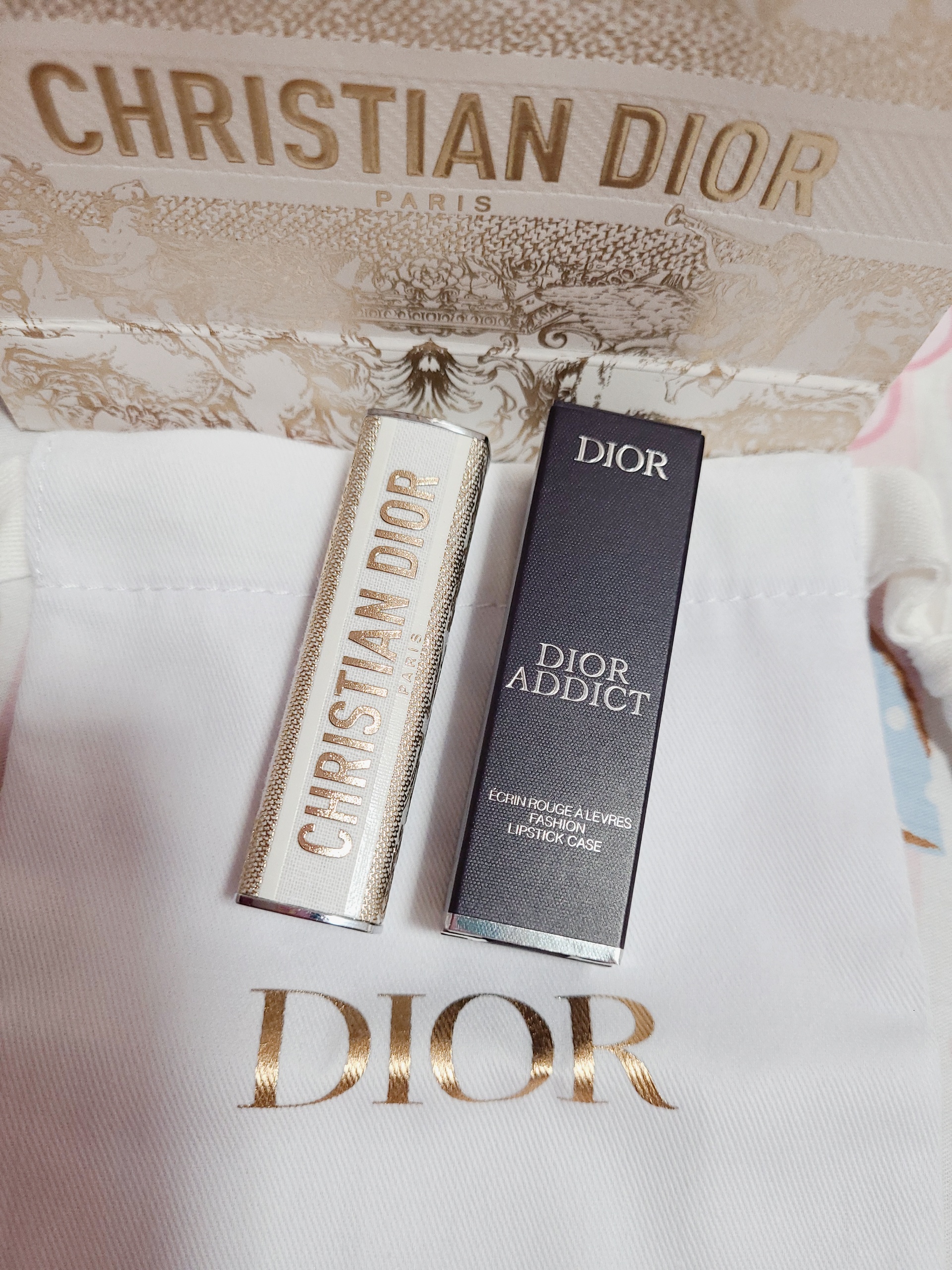 大特価 Dior❤️クチュール チュイルリーリップケース&クッション ...