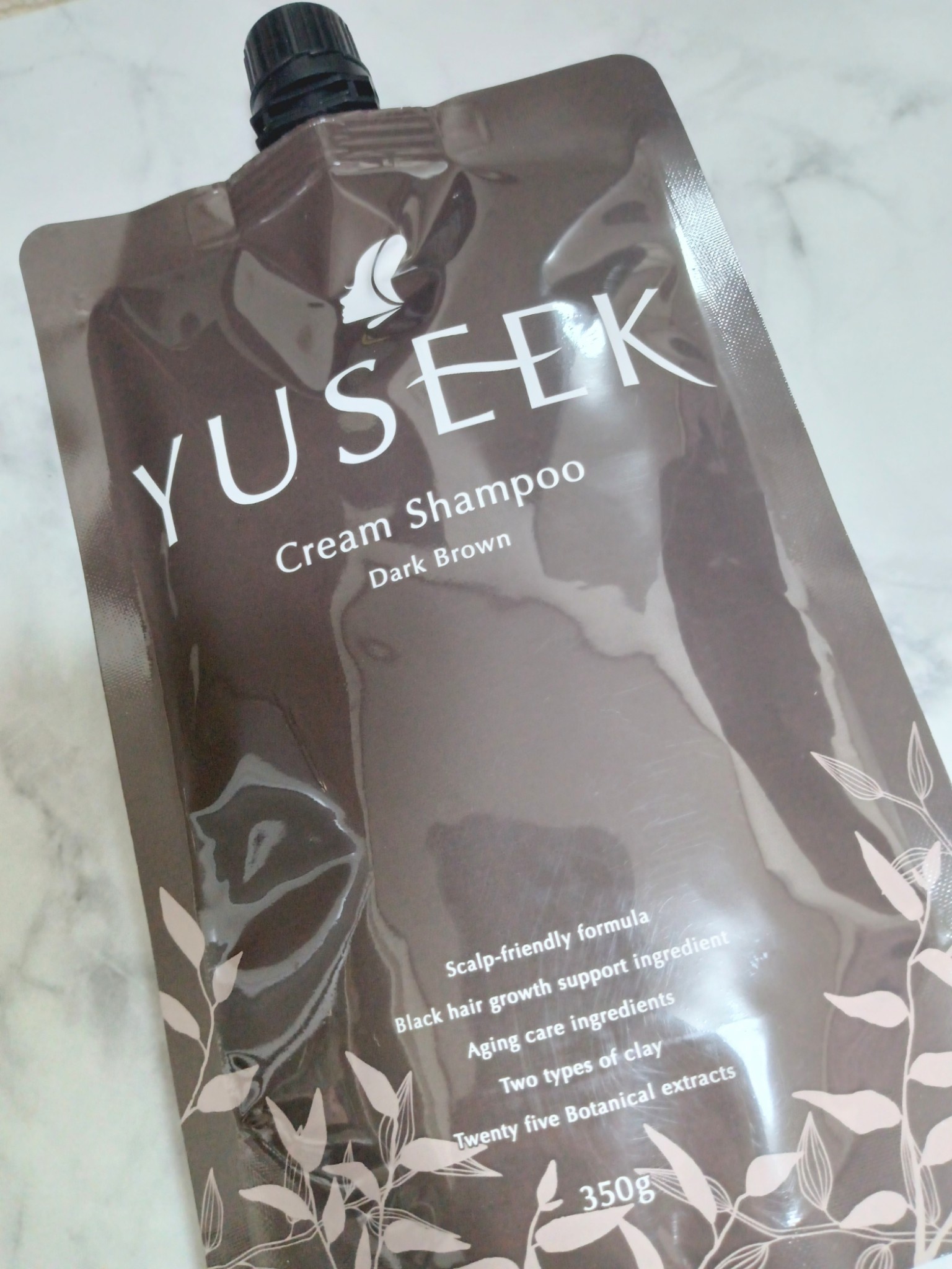 YUSEEK / YUSEEKクリームシャンプー ダークブラウンの公式商品