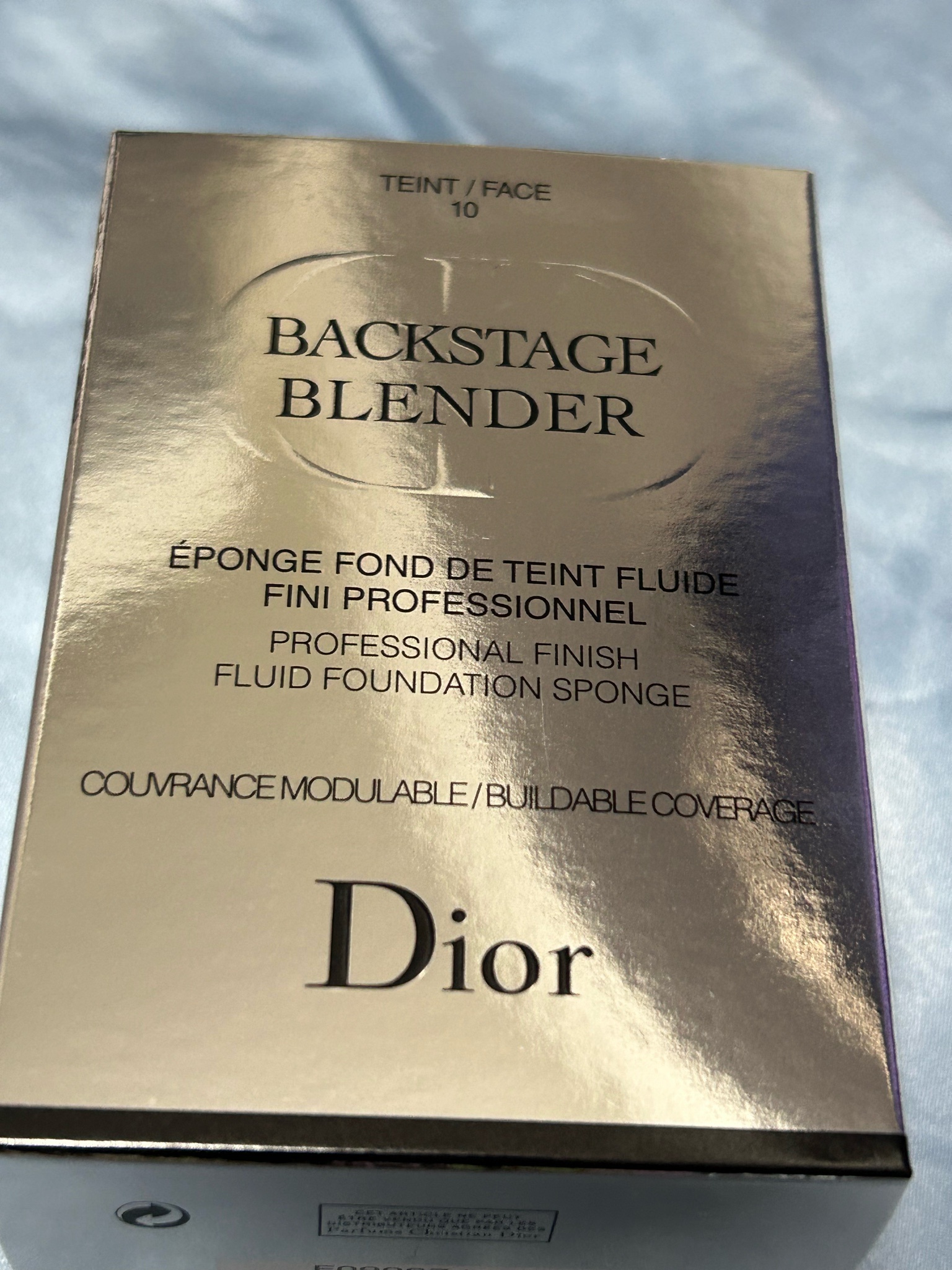 試してみた】Dior バックステージ ブレンディング スポンジの