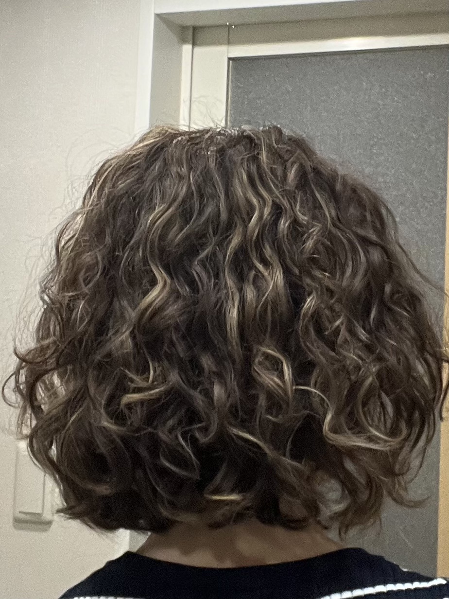 giovanni・Curly Meのヘアスタイリングを使った口コミ -ポワポワ
