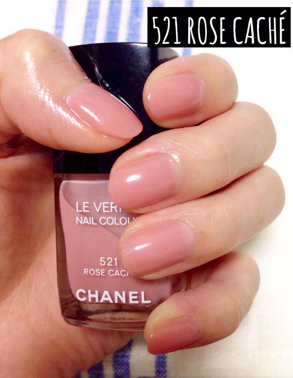 CHANEL シャネル ネイル 521 ROSE CACHE - ネイル