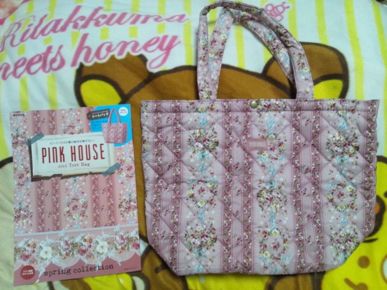 これぞピンクハウス Pink House 13 Tote Bag買いました レビュー Chihisaさんのブログ Cosme アットコスメ