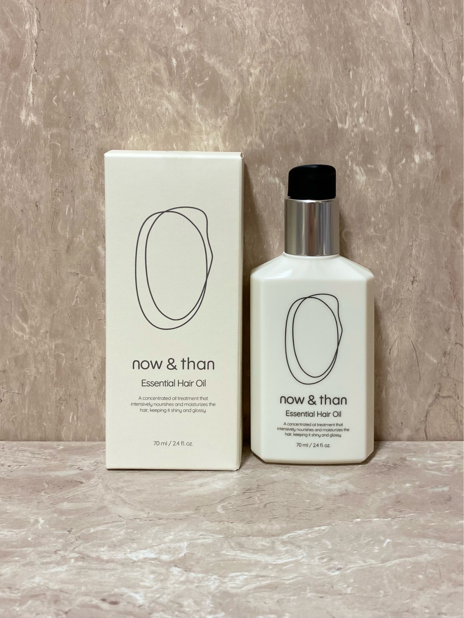 now&than / エッセンシャルヘアオイル 70mlの商品情報｜美容