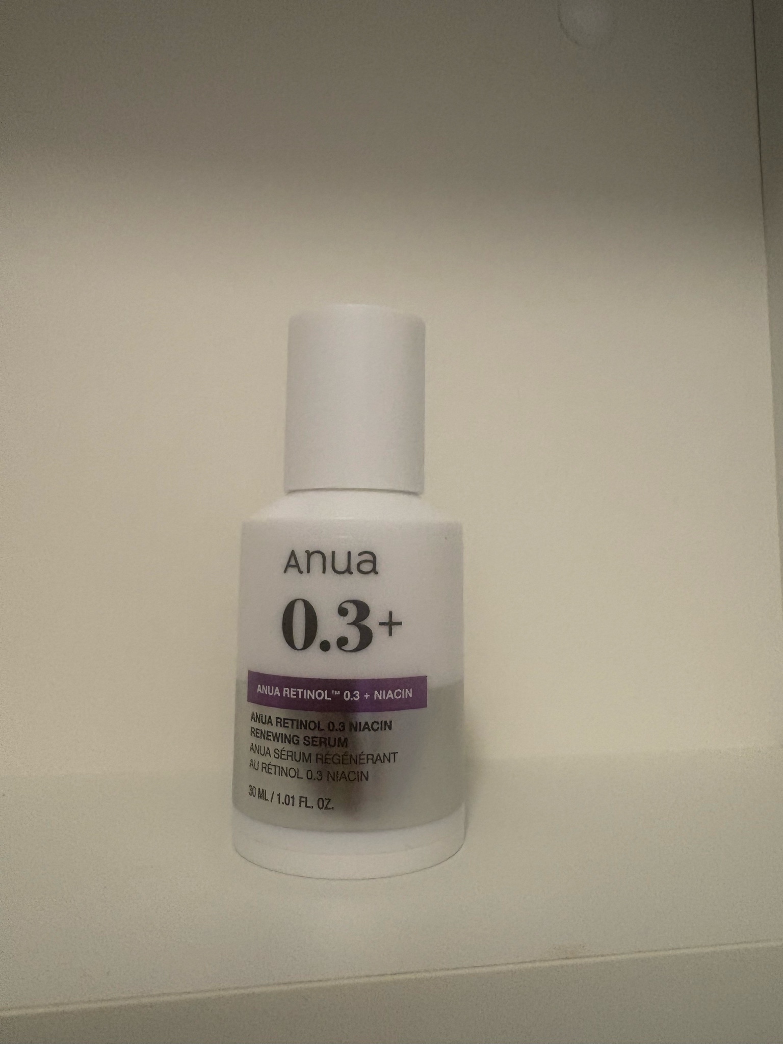 Anua / アヌアレチノール0.3 ナイアシンリニューイングセラムの