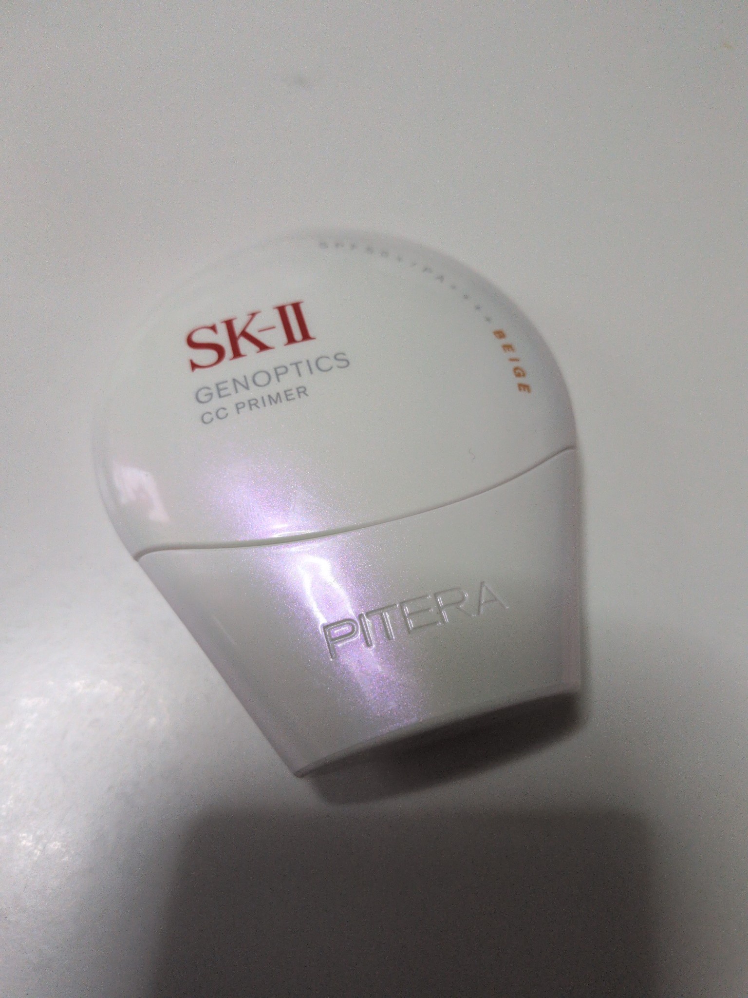 SK-II / ジェノプティクス CC プライマー ナチュラルベージュの