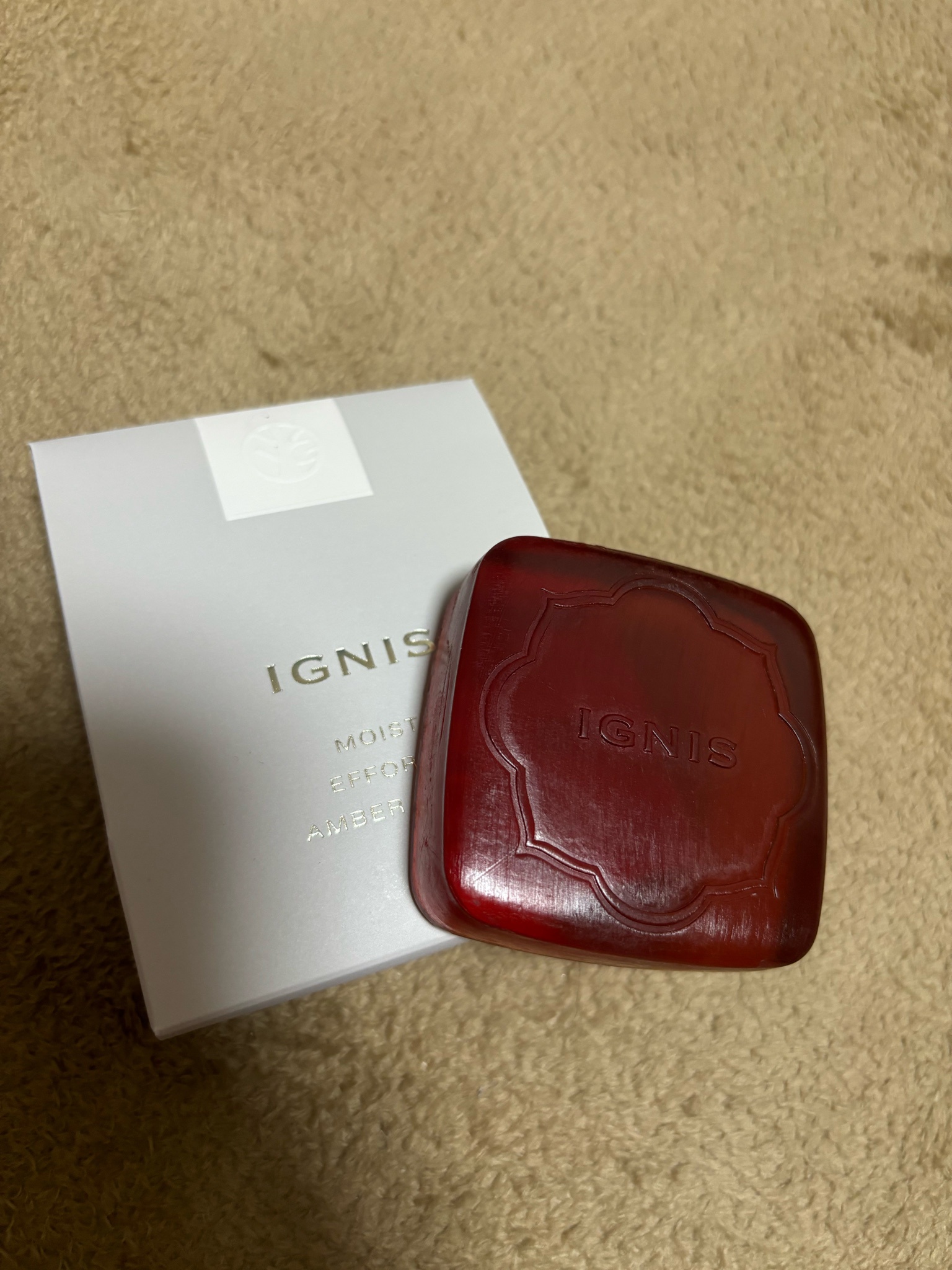 イグニス / イグニス モイスト エフフォーリア アンバーソープ 100g（枠練）の公式商品情報｜美容・化粧品情報はアットコスメ