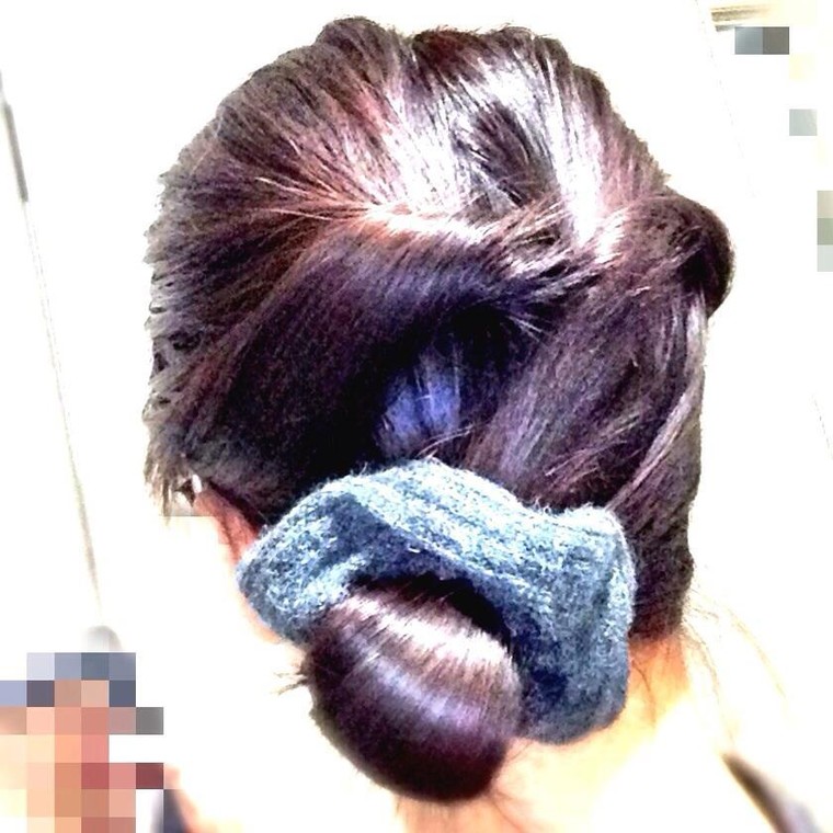 今日のヘアアレンジ くるりんぱ シニヨン えす さんのブログ Cosme アットコスメ
