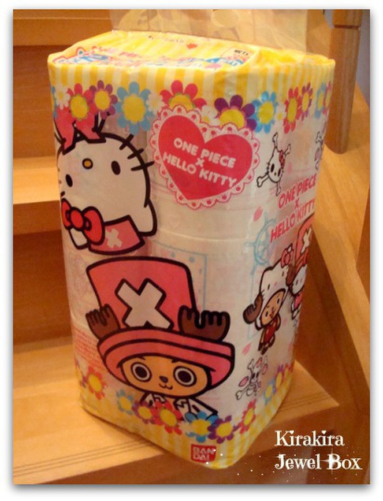 One Piece Hello Kittyのプリントトイレットペーパー ちぃこママさんのブログ Cosme アットコスメ