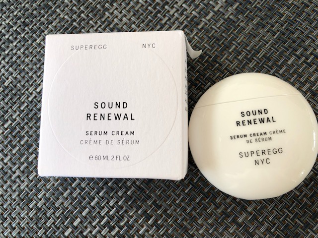 ブランド 新品 SUPEREGG SOUND RENEWAL SERUM CREAM 新品 | www