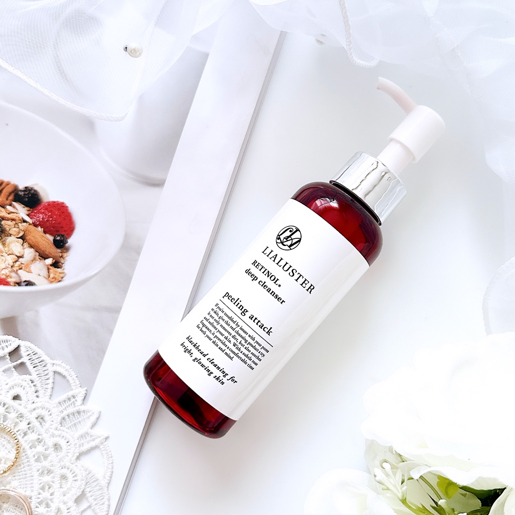 LIALUSTER(リアラスター) / Retinol Deep Cleanser 110gの公式