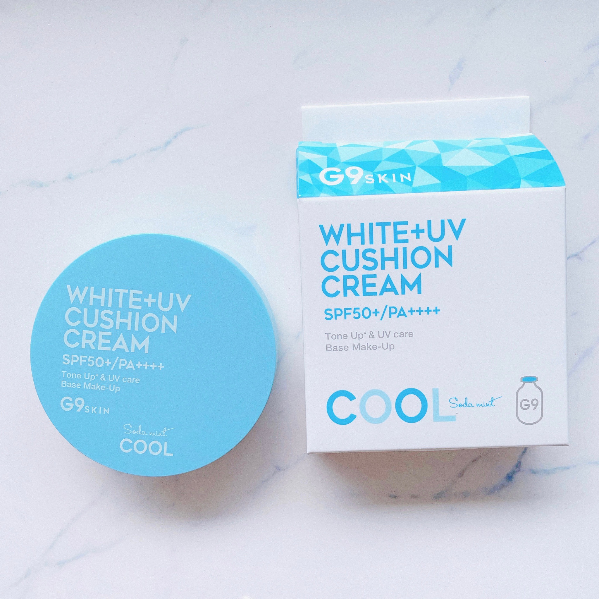 G9 SKIN / WHITE +UV CUSHION CREAM #COOLの公式商品情報｜美容