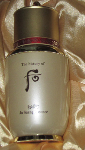 The History of 后(Whoo) / 秘貼自生エッセンス(Ja Saeng Essence)の