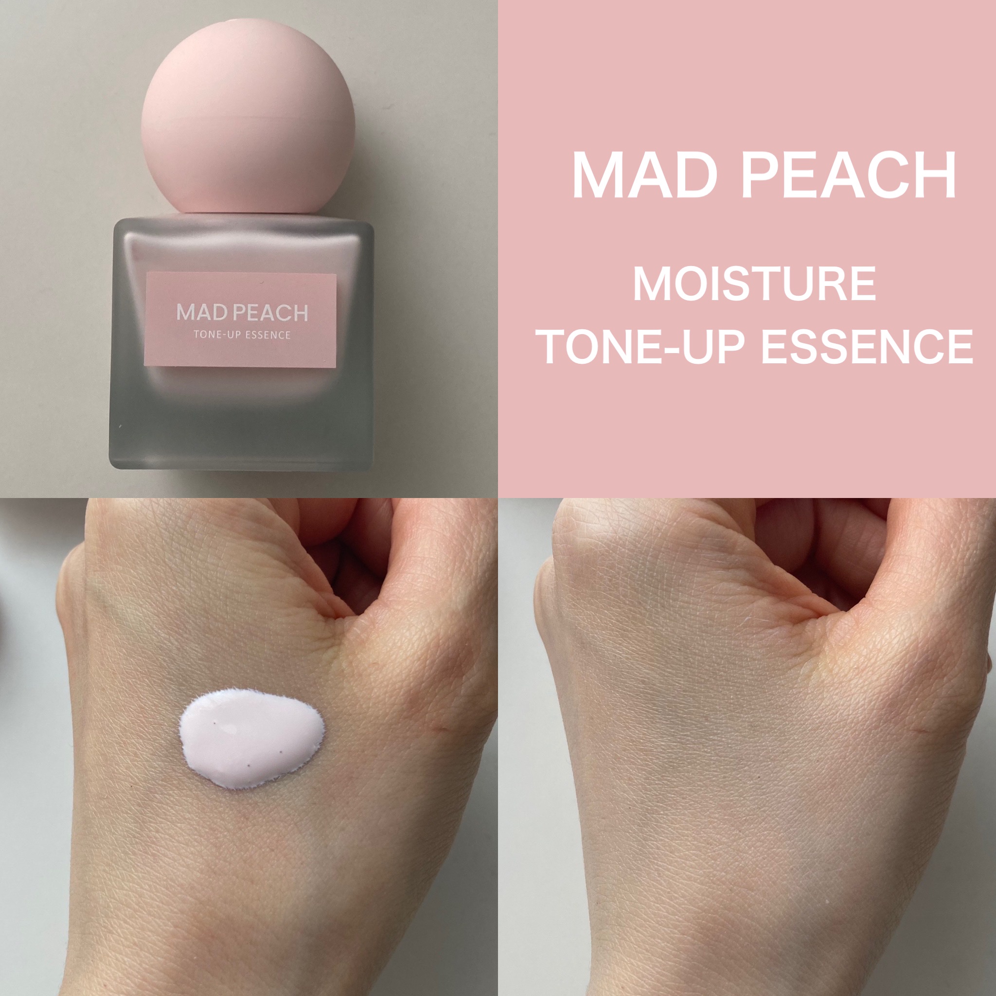 MAD PEACH / MAD PEACH STYLE FIT MOISTURE TONE UP ESSENCEの口コミ