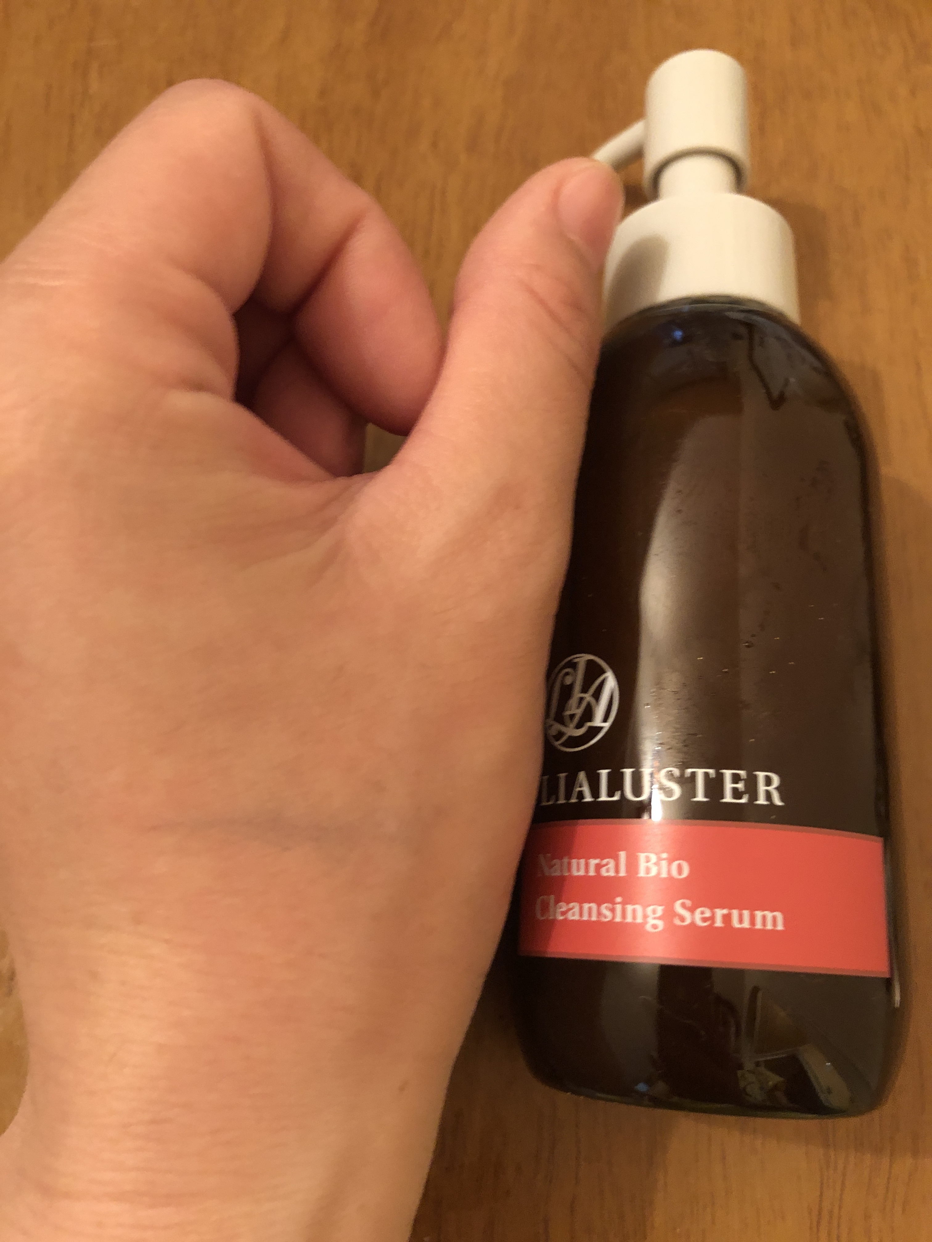 LIALUSTER Natural Bio Cleansing Serum - クレンジング・メイク