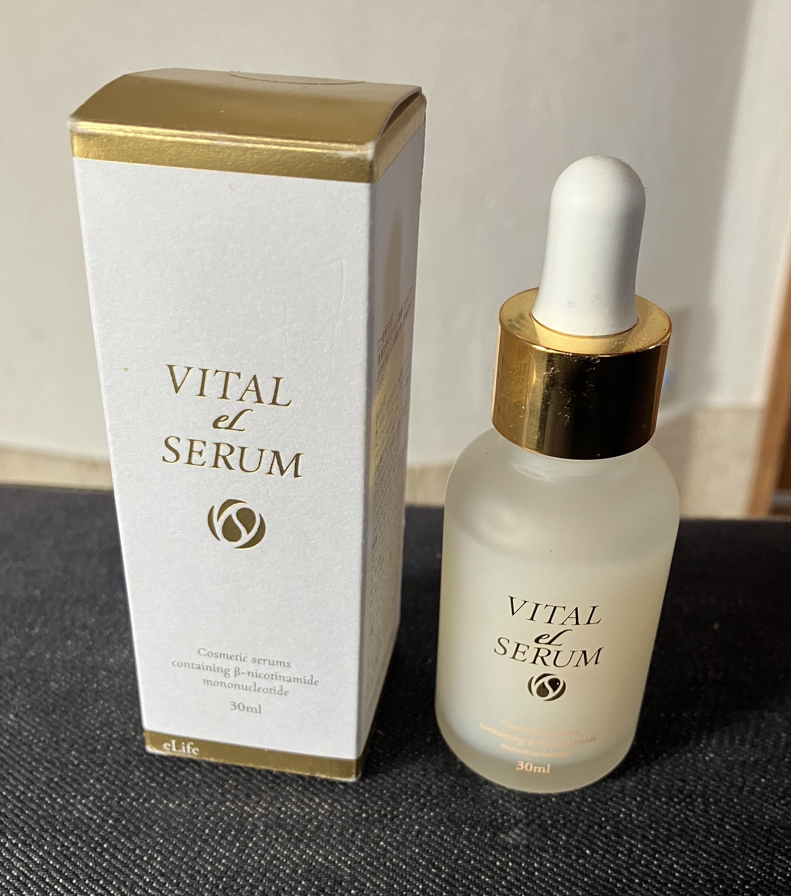 公式] 美容液 エイジングケア NMN VITAL eL SERUM (バイタル・エル・セラム) 30ml シワ ハリ しみ 美白  eLife（イーライフ） - スキンケア、基礎化粧品