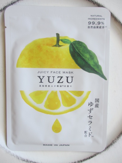 デイリーアロマ / 高知県産YUZU ジューシーフェイスマスクの公式