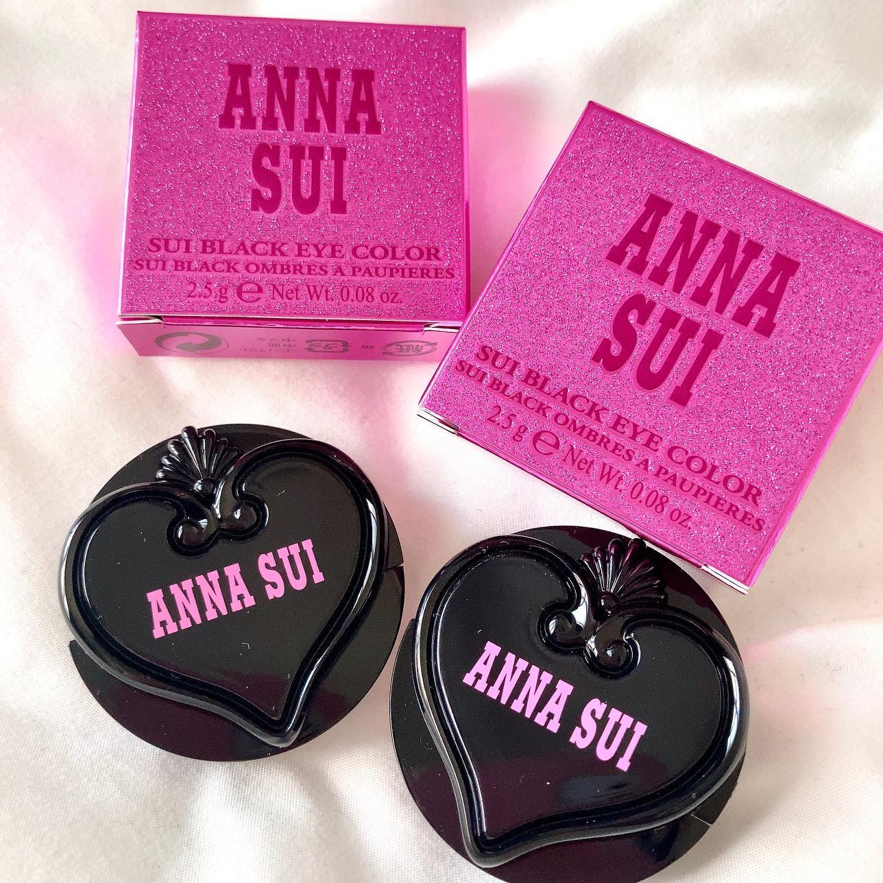 ハート可愛いアイシャドウ Anna Sui スイブラックアイカラー Neko Mimiさんのブログ Cosme アットコスメ