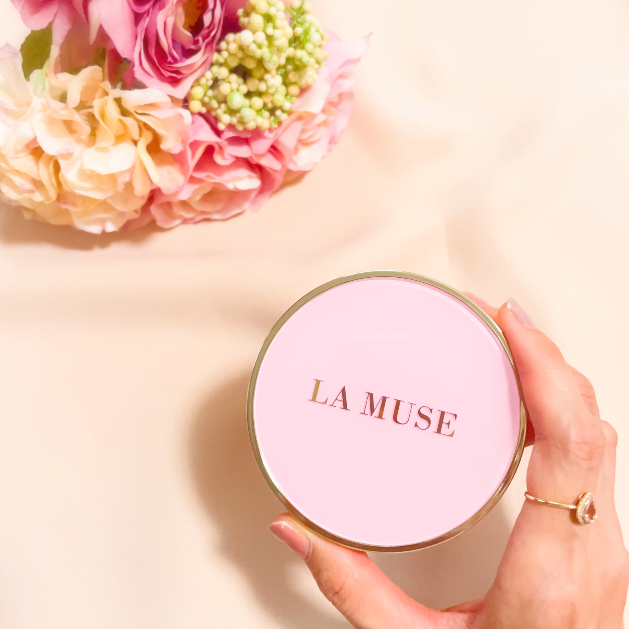 la muse 販売 クッション ファンデ 口コミ