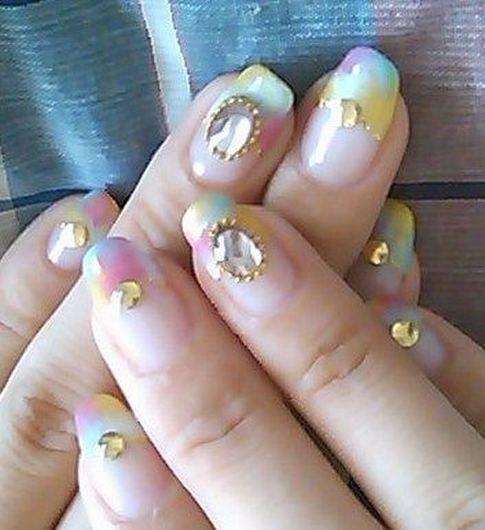 大人カワイイ 夏マーブルnail Oxy Roseさんのブログ Cosme アットコスメ