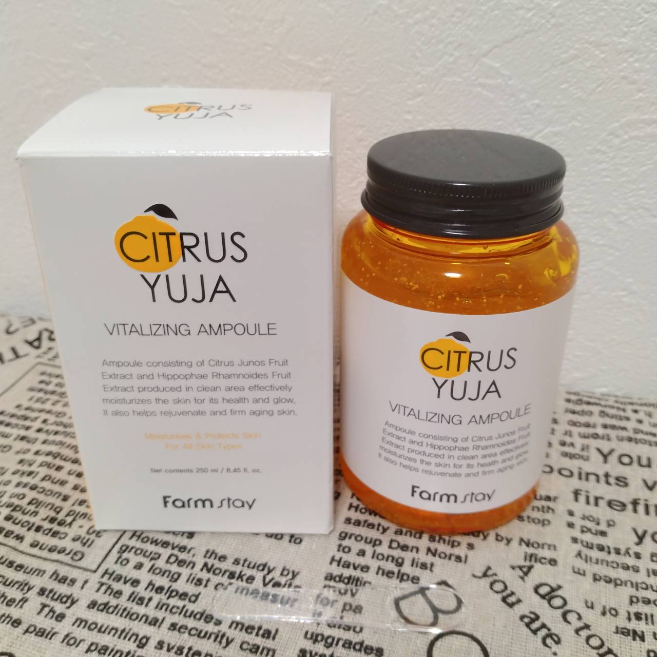 FarmStay / CITRUS YUJA VITALIZING AMPOULEの商品情報｜美容・化粧品