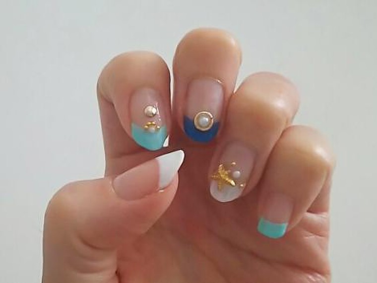 セルフネイル スターフィッシュパーツで可愛い海ネイル Gallyさんのブログ Cosme アットコスメ セルフネイル スターフィッシュパーツで可愛い海ネイル Gallyさんのブログ Cosme アットコスメ