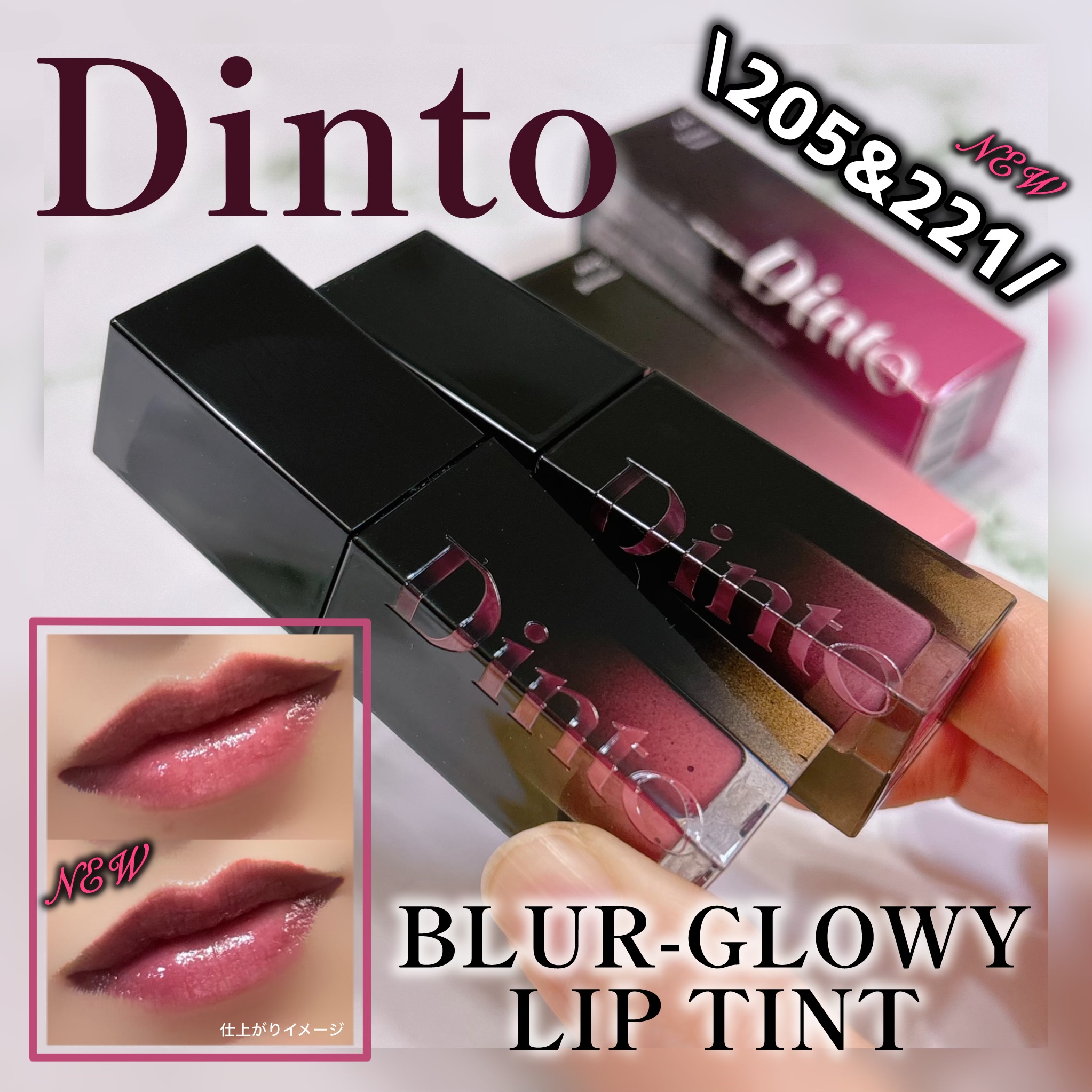 Amazon | Dinto(ディーント) ブラーグロイリップティント#205