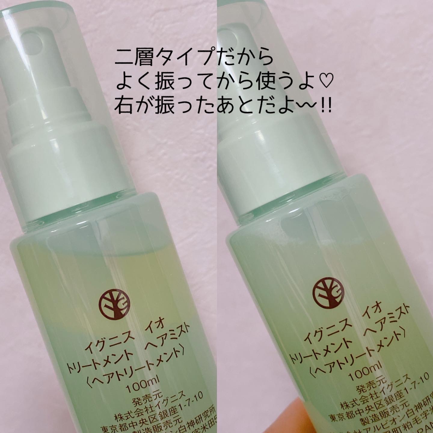 イグニス イオ / トリートメント ヘアミストの公式商品情報