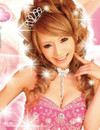 ドレスを着たときの髪型。
