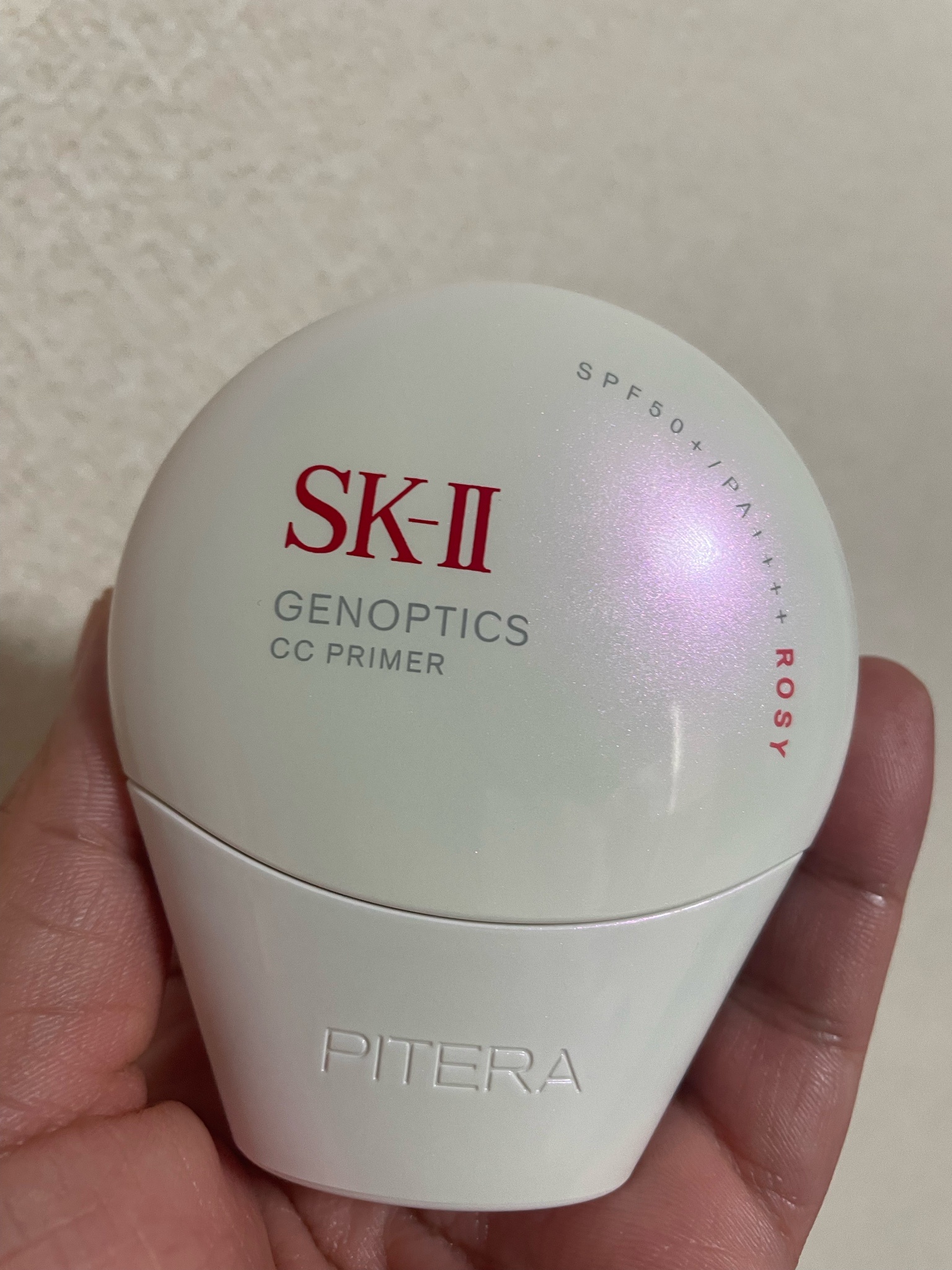 SK-II ジェノプティクス CC プライマー: ロージーピンク