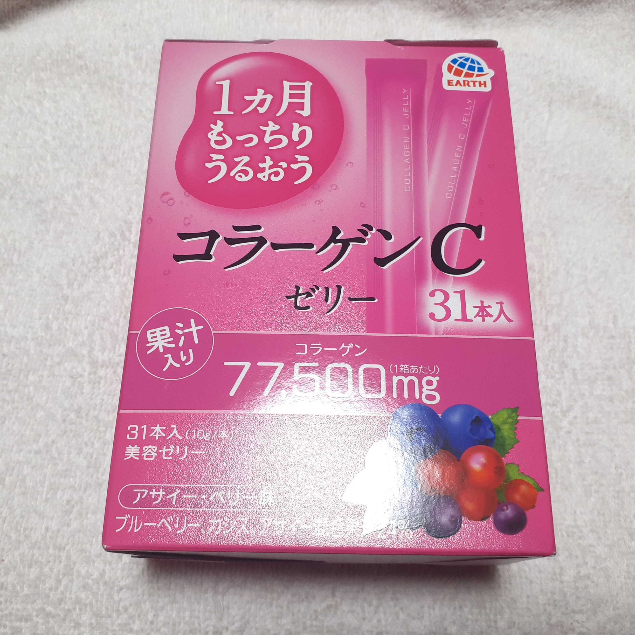 アース製薬 / もっちりうるおう コラーゲンCゼリーの公式商品情報