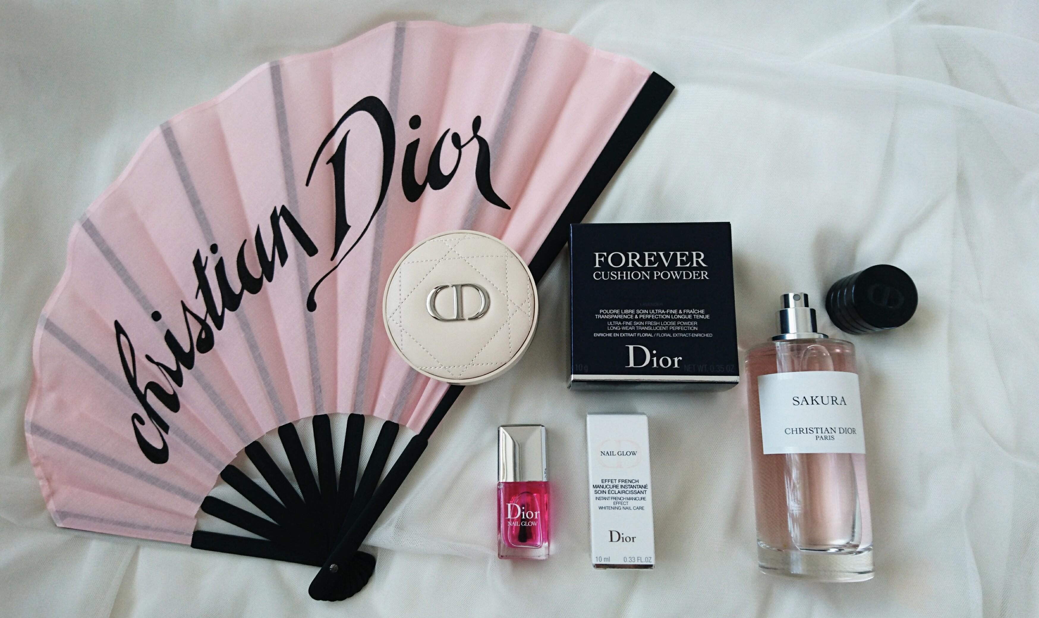 DIOR LUCKY 久しい 香水サンプル×3 扇子セット