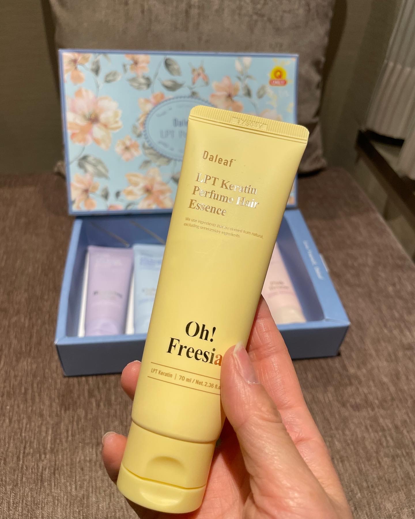 daleaf / LPT Keratin Perfume Hair Essnce [Oh!Freesia]の口コミ写真